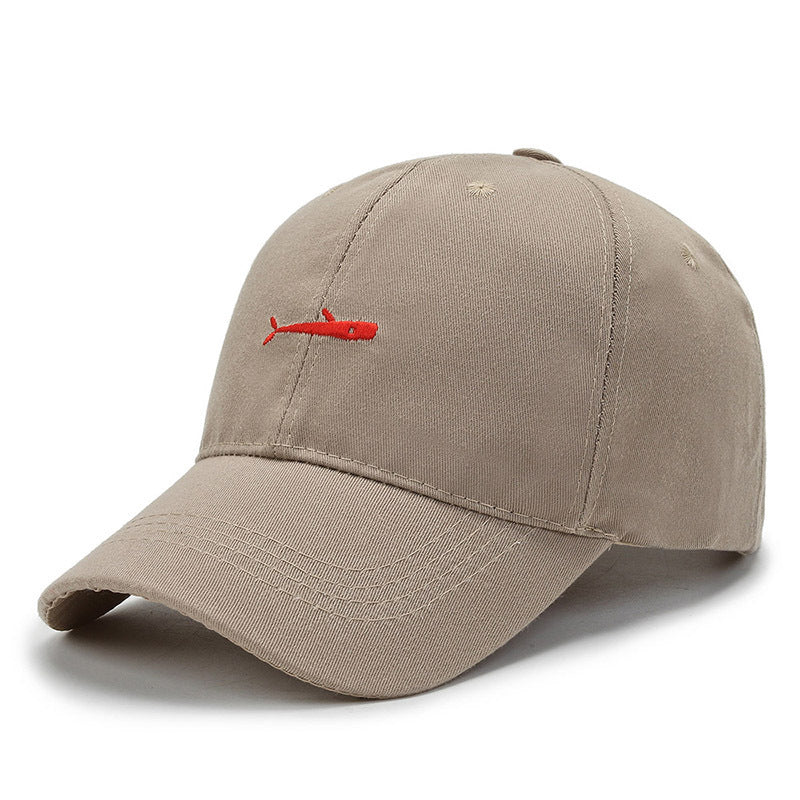 Back view showing adjustable strap of trendy baseball cap