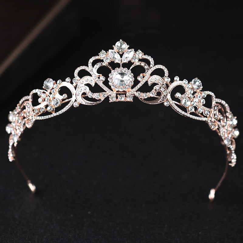 Bride Grand Wedding Crown White