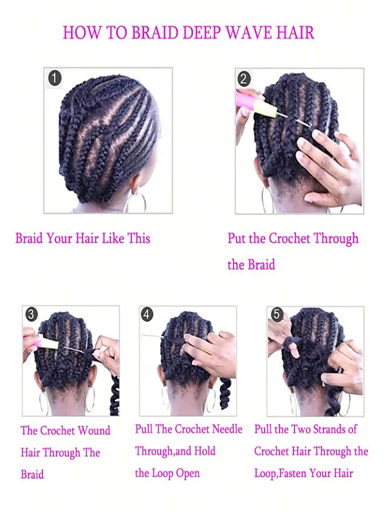 Easy Sew-In Installation of Senegalese Box Braids