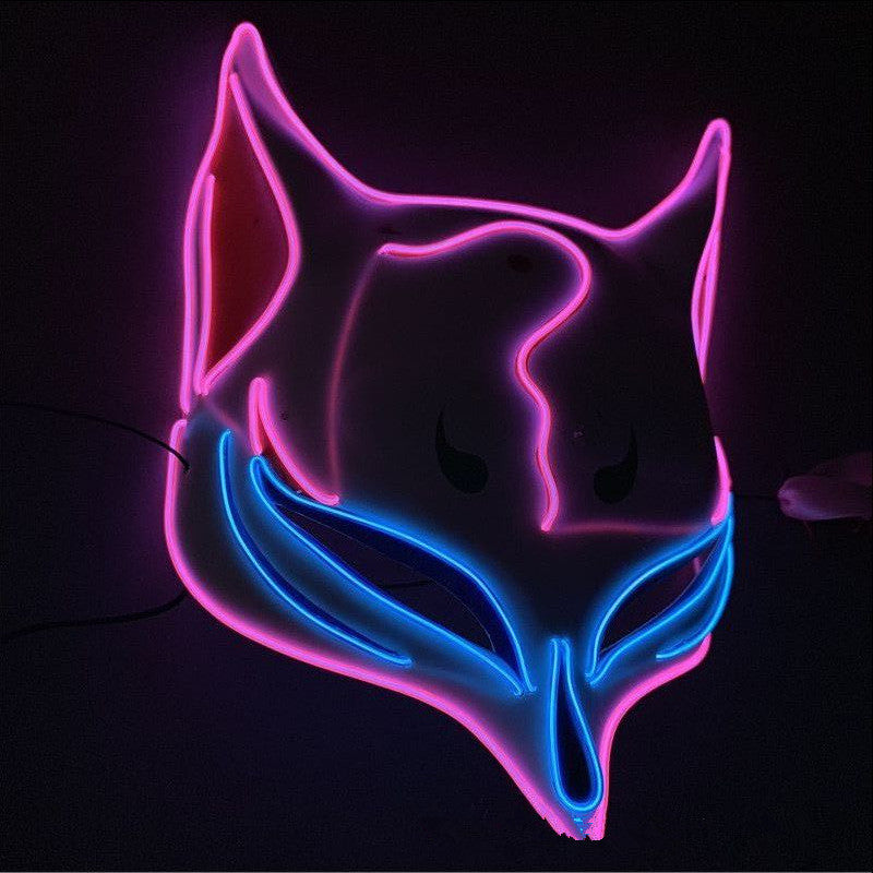 Fox LED Glowing Face Mask