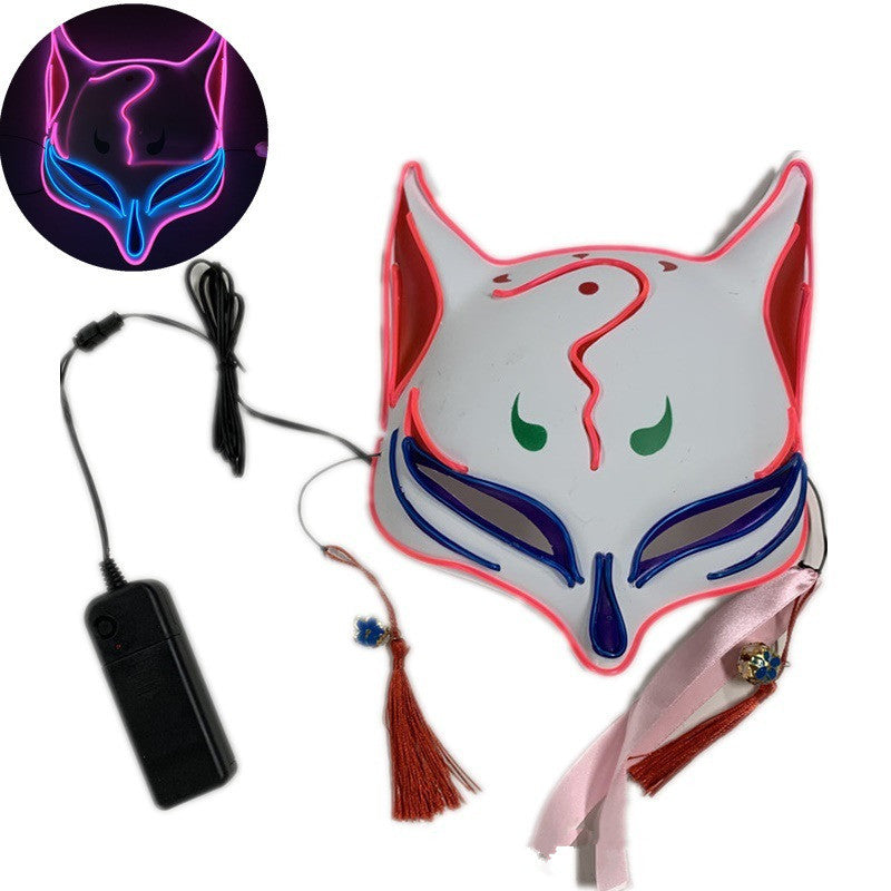 Fox LED Headgear Glowing Face Mask