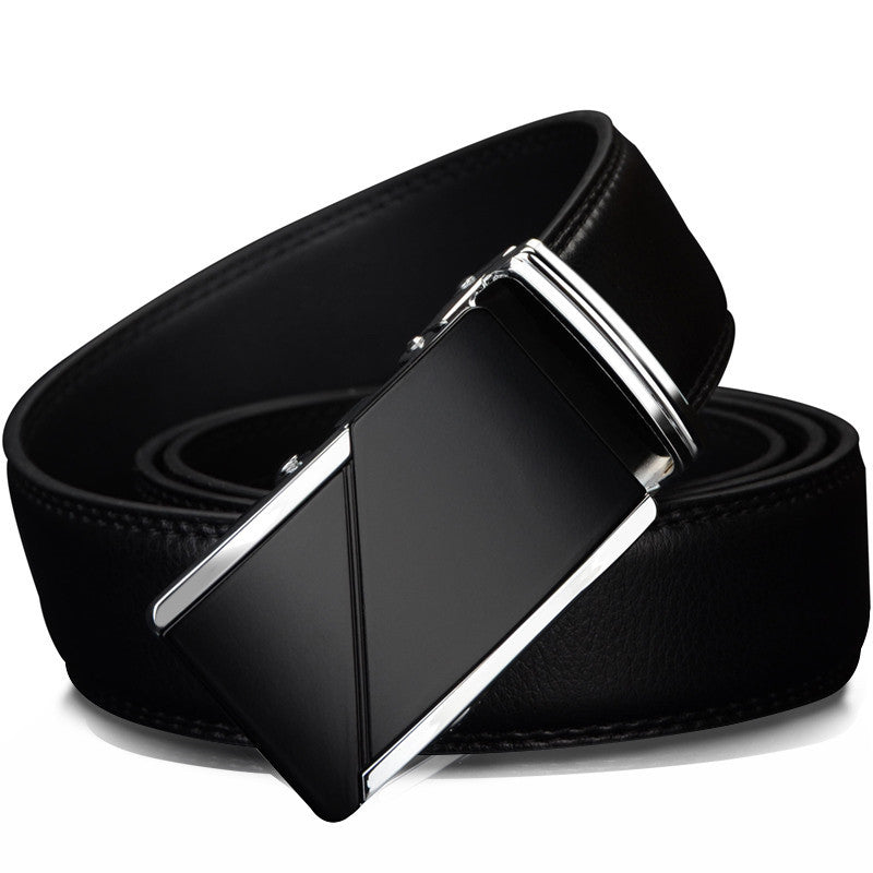 High-quality cowhide leather belt for men