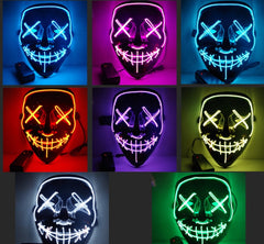 Horror Halloween Glowing Mask