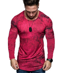 Men's Tie-dye round neck t-shirt