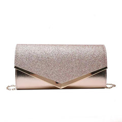 Stitching Dinner Sequin Crossbody Evening Gift Bag