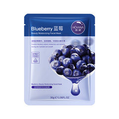 Blueberry Beauty Moisturizing Mask Nourishing Skin Rejuvenating And Hydrating