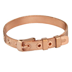 Stainless Steel Strap Mesh Bracelet