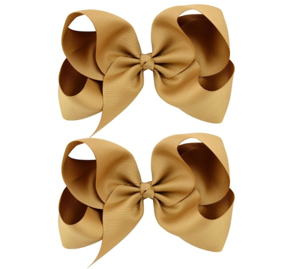 Stylish Bow Hairpin with 5.6cm Clip for Girls