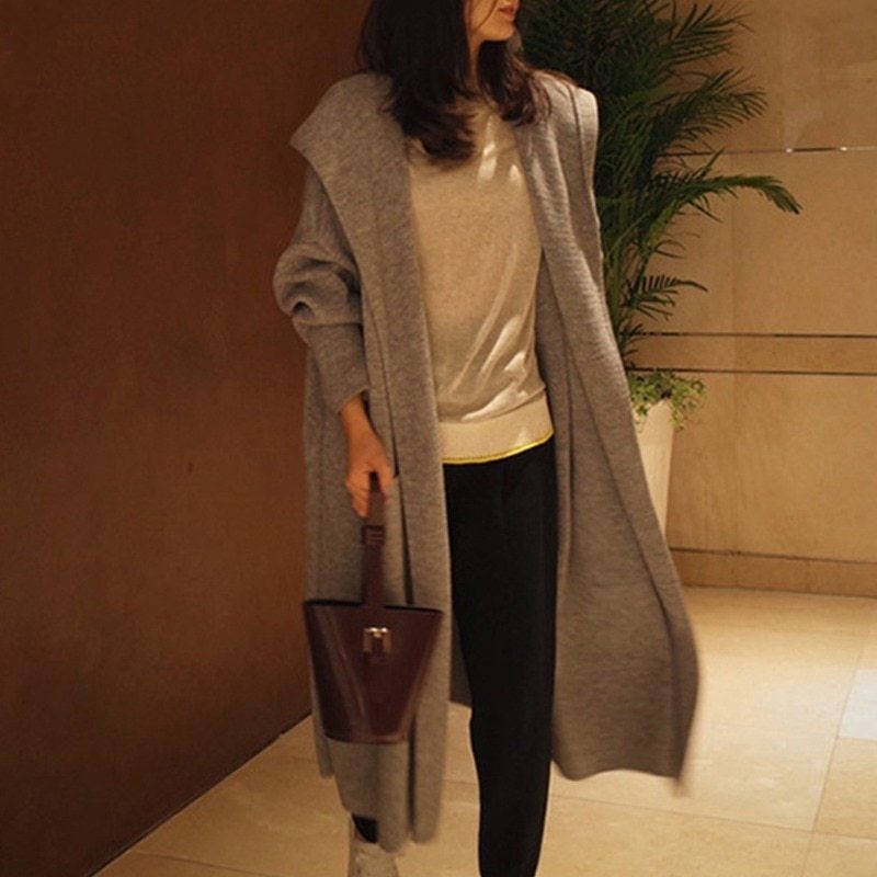 Winter Sweater Long Cardigan for Women