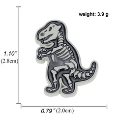 Zinc Alloy Personalized Animal Collar Pin Brooch