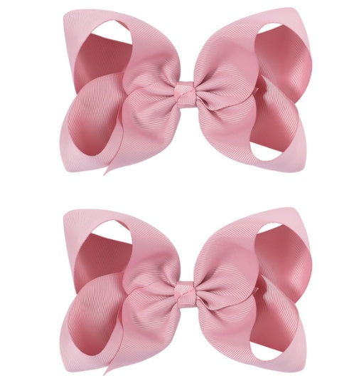 6 Inch Bow Hairpin for Children - 30 Colors, European Style