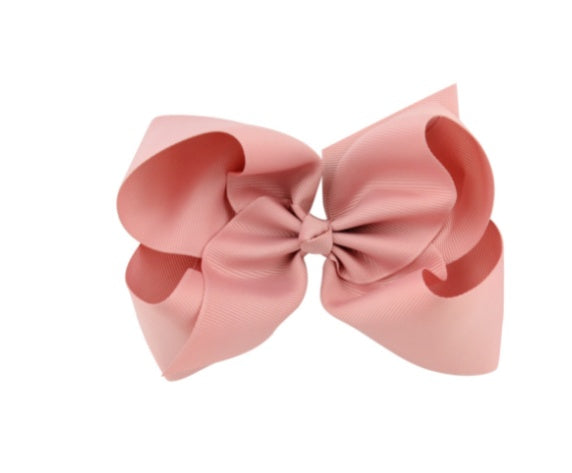 6 Inch Bow Hairpin for Children - 30 Colors, European Style