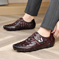 Men's Top Layer Cowhide Retro Casual Leather Shoes