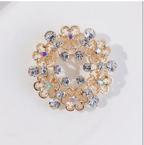 Corsage Color Preserving Electroplating Alloy Women