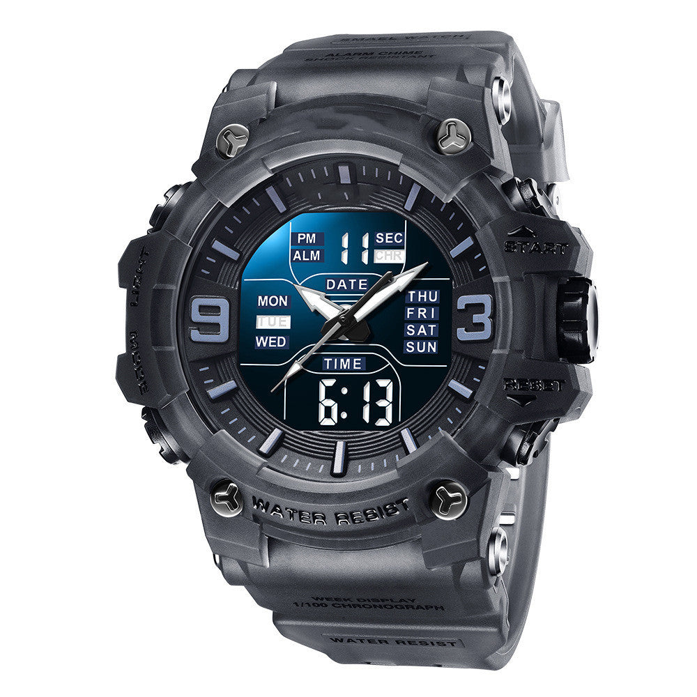 Men's Sports Waterproof Multifunctional Electronic Watch