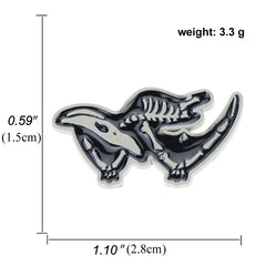 Zinc Alloy Personalized Animal Collar Pin Brooch