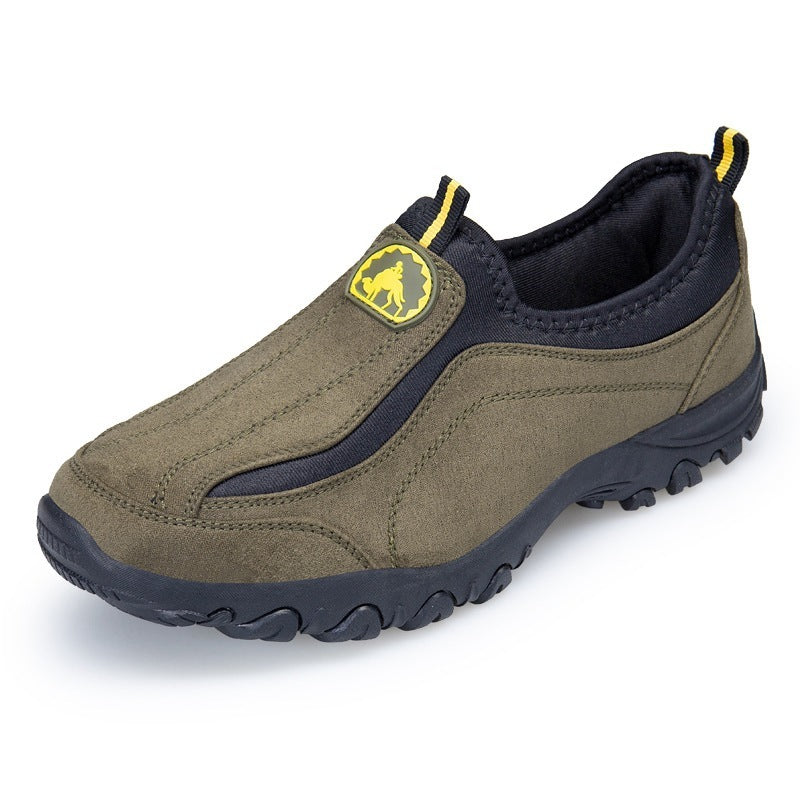 Slip-on Plus Size Men's Hiking Shoes