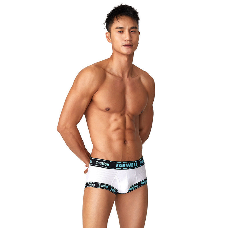 Fashion Men's Solid Color Breathable Underwear