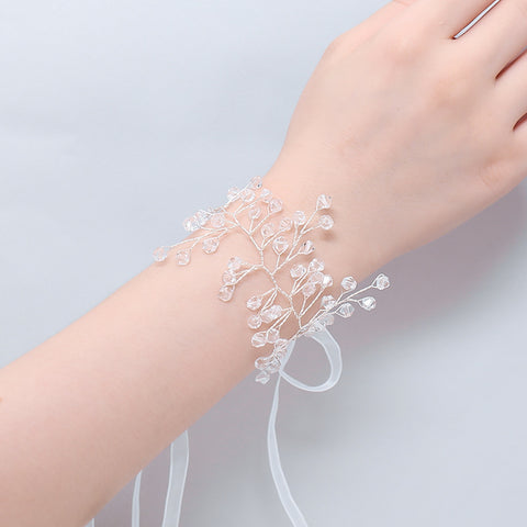 Super Fairy Sisters Children's Hand Flower Beautiful Bride Wedding Korean Style Sen Bracelet