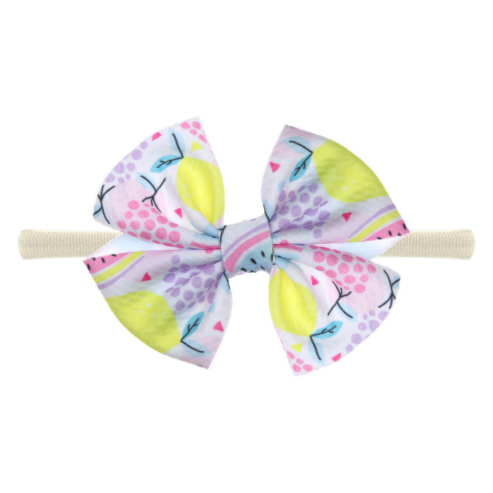 European And American Simple Bow Headband Hair Accessories