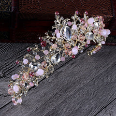 Bridal Crown Hair Accessories Alloy Handmade Jewelry