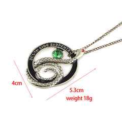 Side Snake Necklace European And American Retro Pendant New Accessories