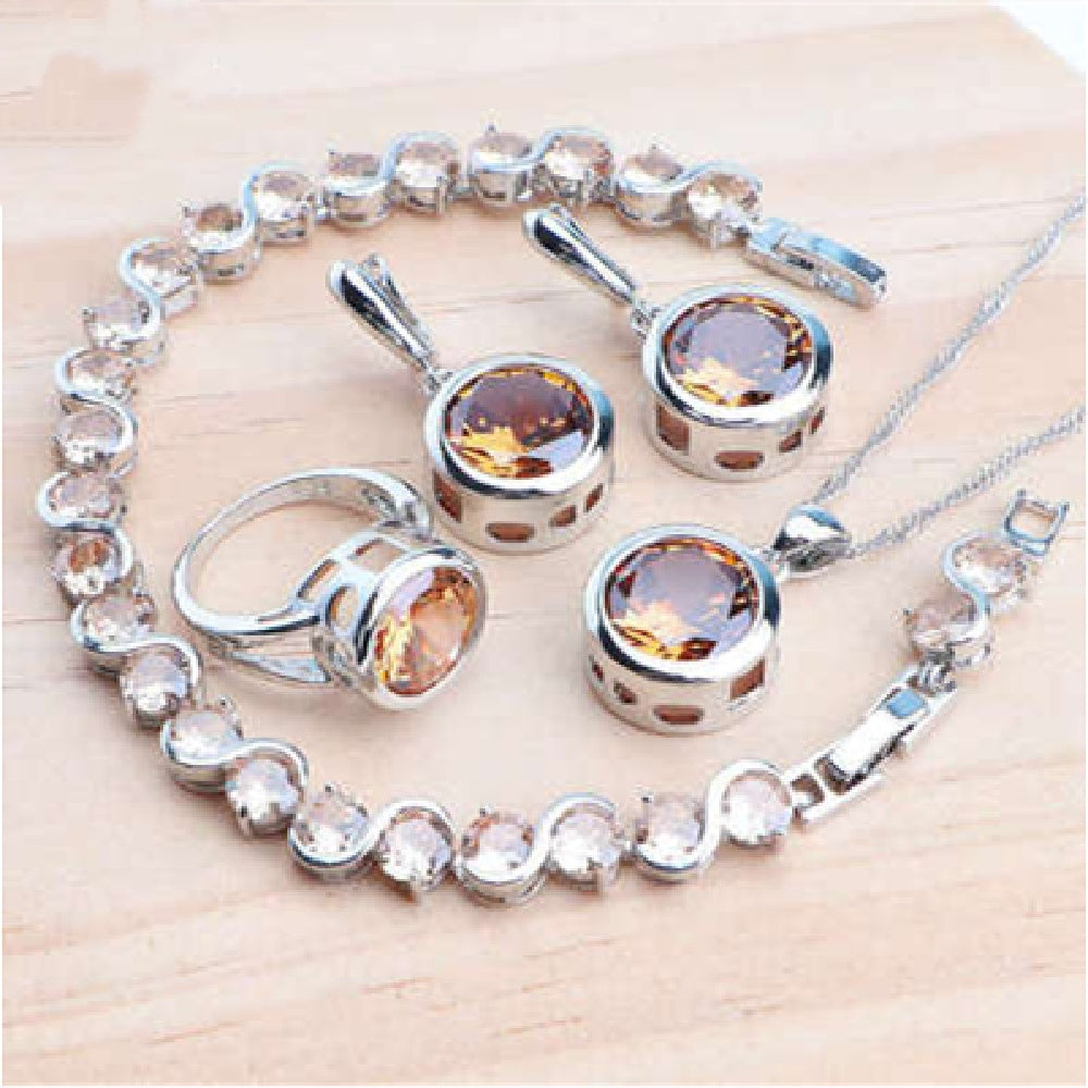 Sterling Silver Women's Jewelry Set