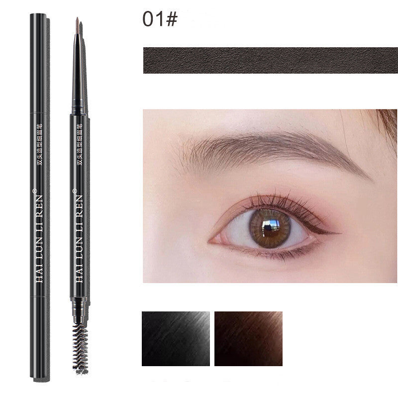 Double Head Cosmetic Pen Ultrafine Head Brow