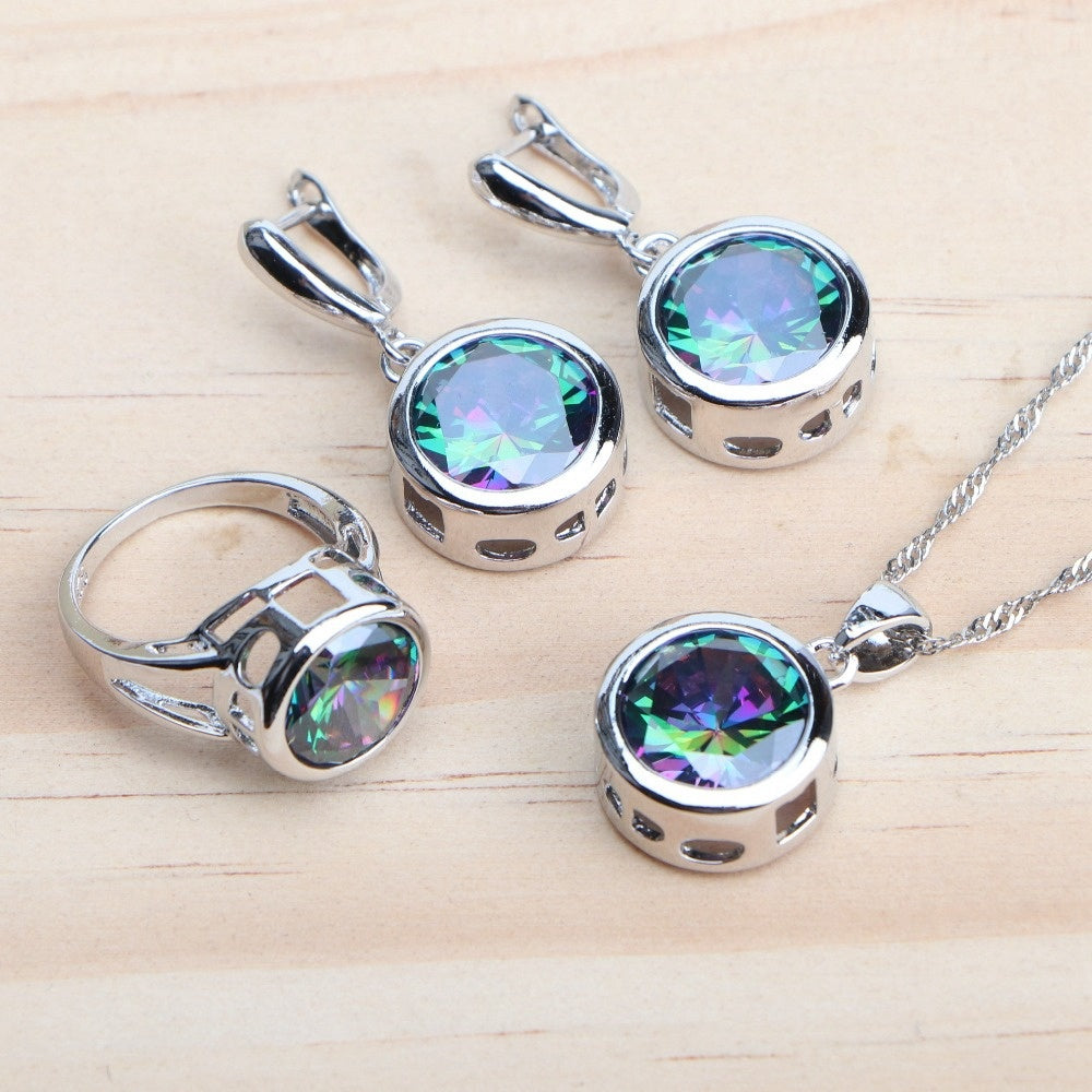 Sterling Silver Women's Jewelry Set