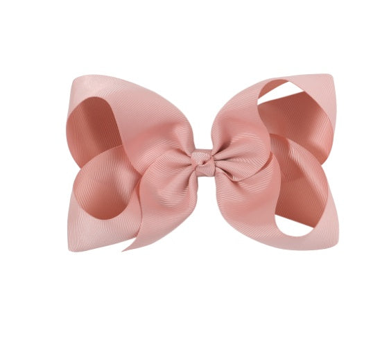 6 Inch Bow Hairpin for Children - 30 Colors, European Style