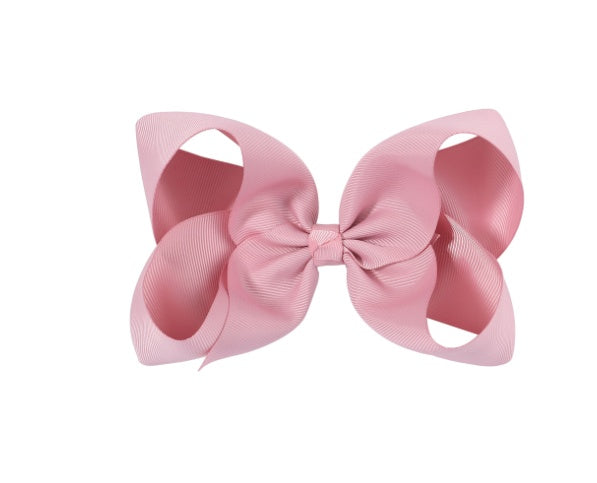 6 Inch Bow Hairpin for Children - 30 Colors, European Style