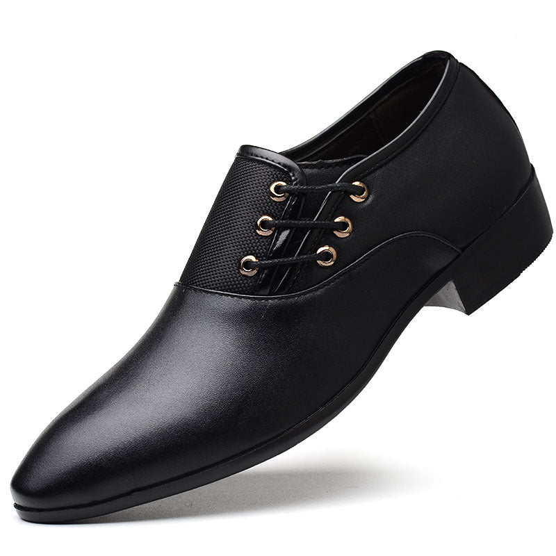 spring men's leather shoes business dress men's shoes leather shoes single shoes Amazon AliExpress foreign trade original