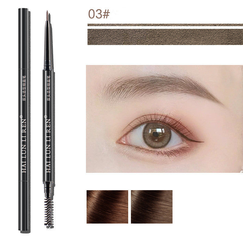 Double Head Cosmetic Pen Ultrafine Head Brow