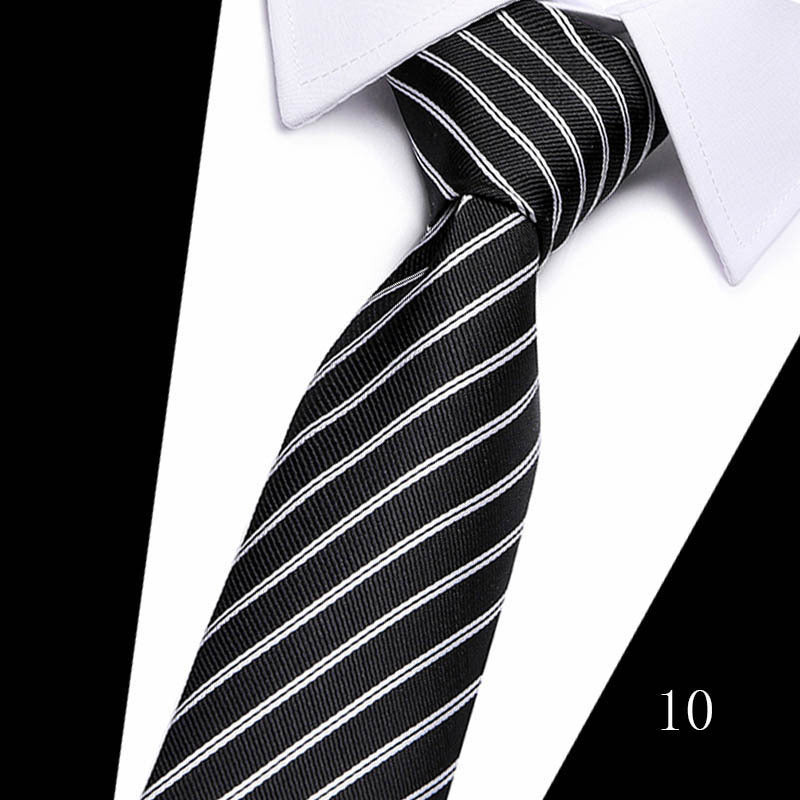 Men's Polyester Silk High-grade Twill Gold Tie