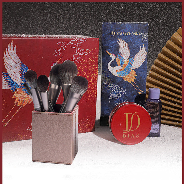 Women's Fashion Animal Hair Makeup Brush Set