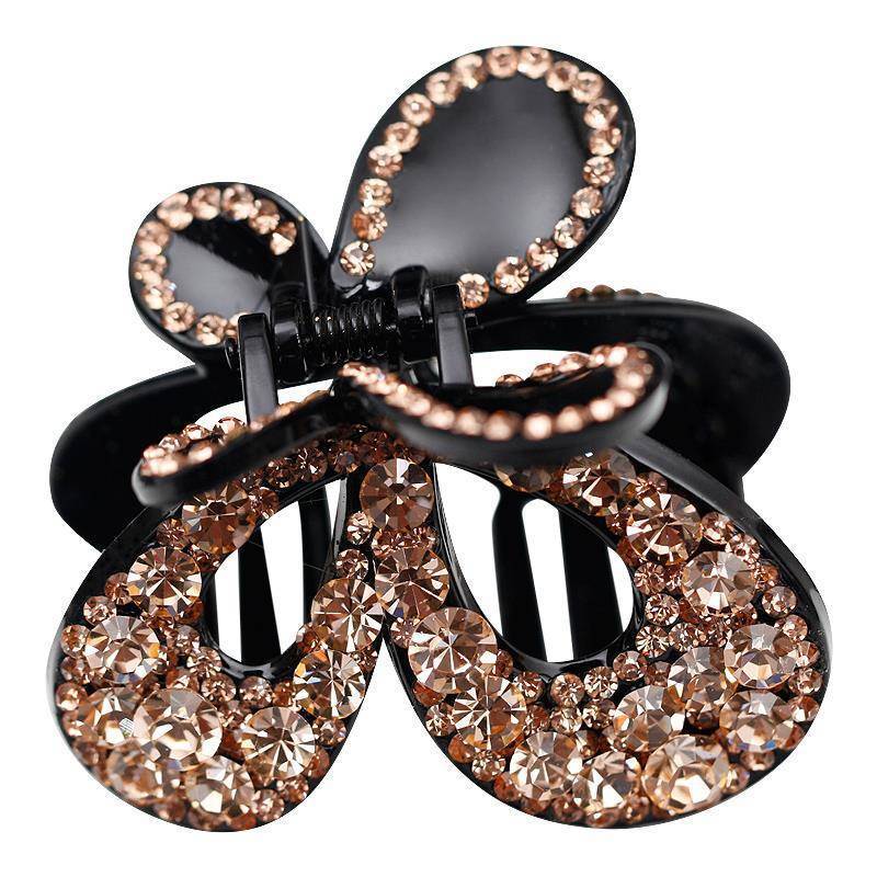 Butterfly Hair Claw Hair Band Rhinestone Barrettes