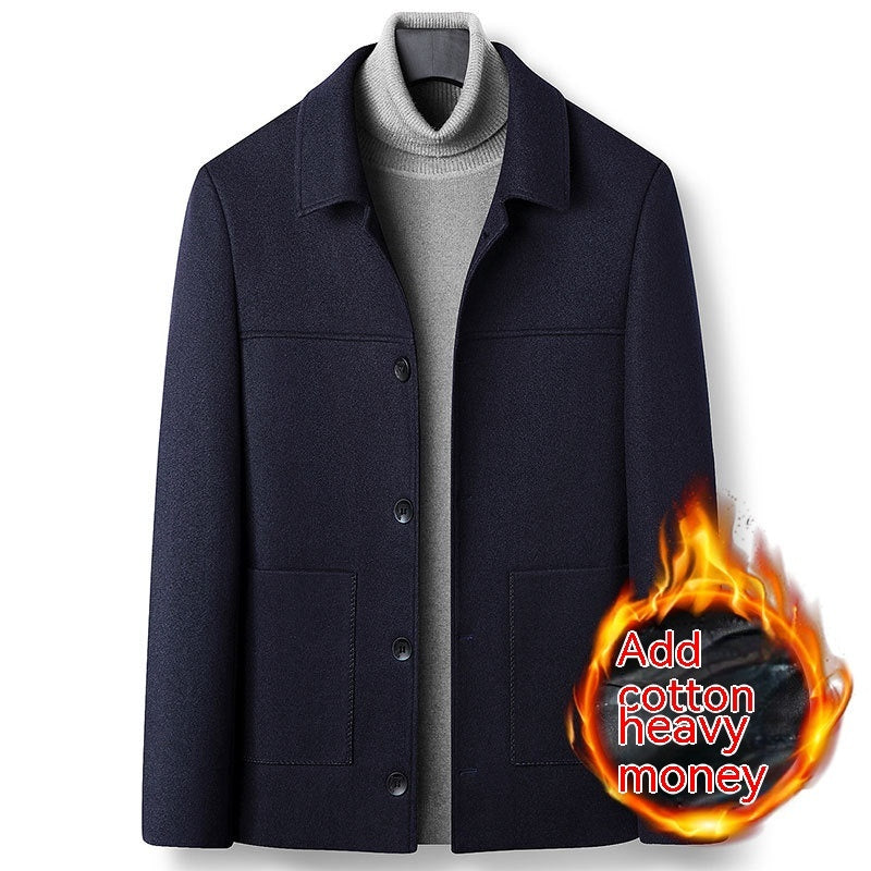 Wool Jacket Men's Woolen Coat