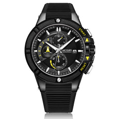 Fashion Leisure Sports Outdoor Calendar Chronograph Watch Men's Quartz Watch