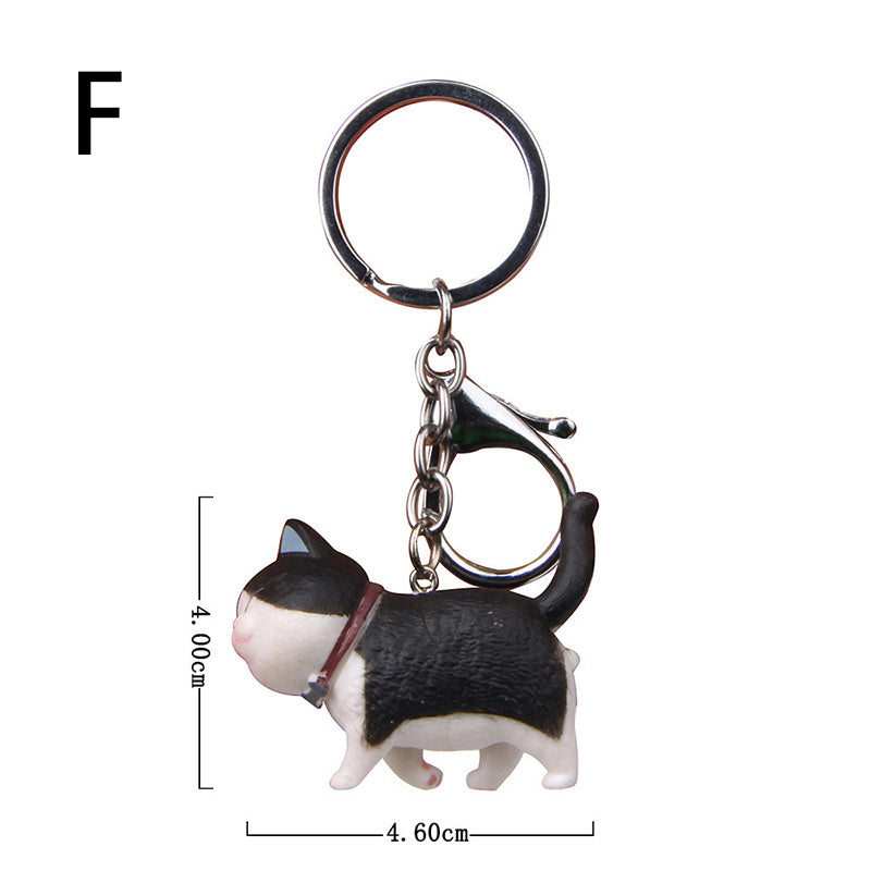 Super Cute Fat Cat Doll Keychain Pendant