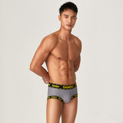 Fashion Men's Solid Color Breathable Underwear