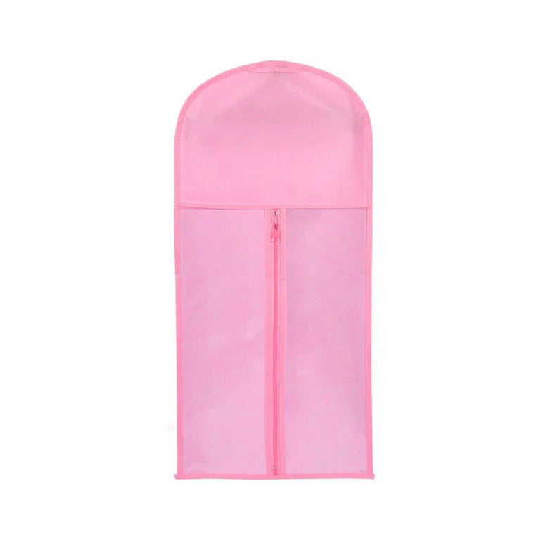 Silk Screen Non-woven Wigs Bags PVC Wig Supplies Packaging Dustproof Bag