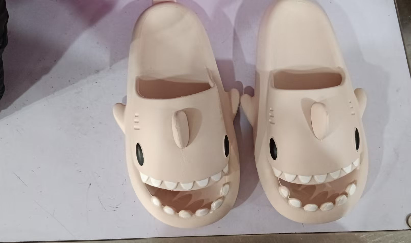 Adult's Slippers Tide Indoor And Outdoor Funny Shark Slippers