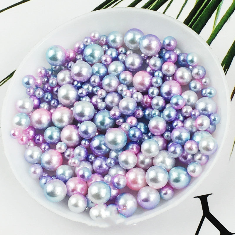 Crystal Epoxy Nail Beads 10g Round