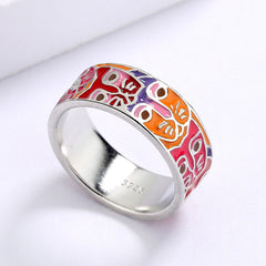 Fashion Personality New Enamel Ring Ladies