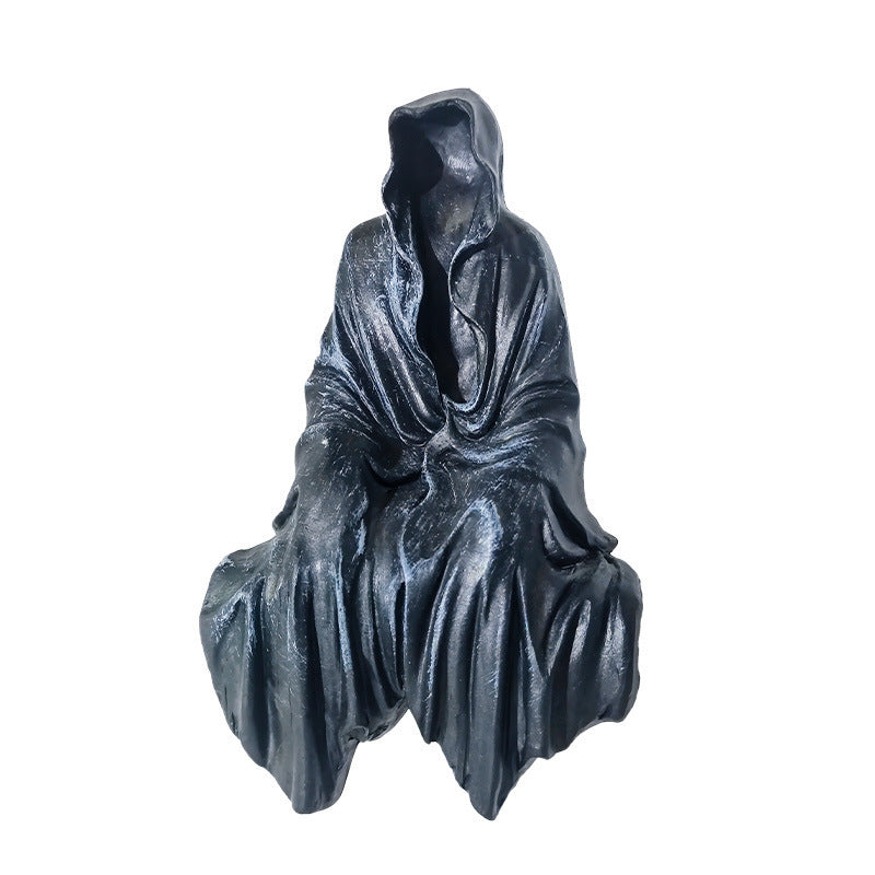 Black Robe Gothic Desktop Decoration