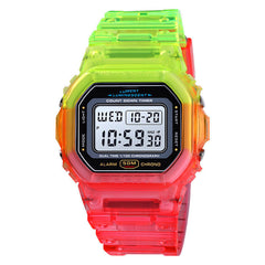 Transparent Belt Sports Watch Female