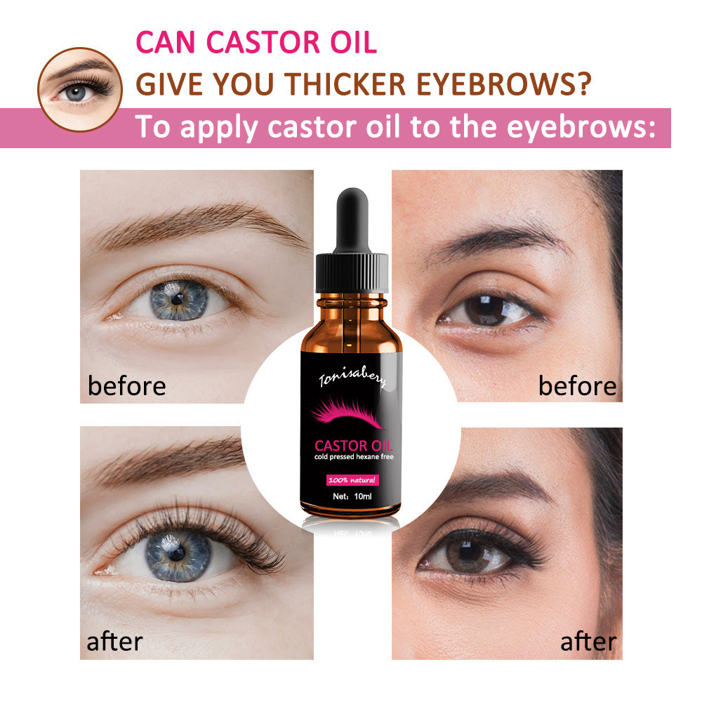 Ebony Thick Liquid Eyebrow Care Hair Essential Oil