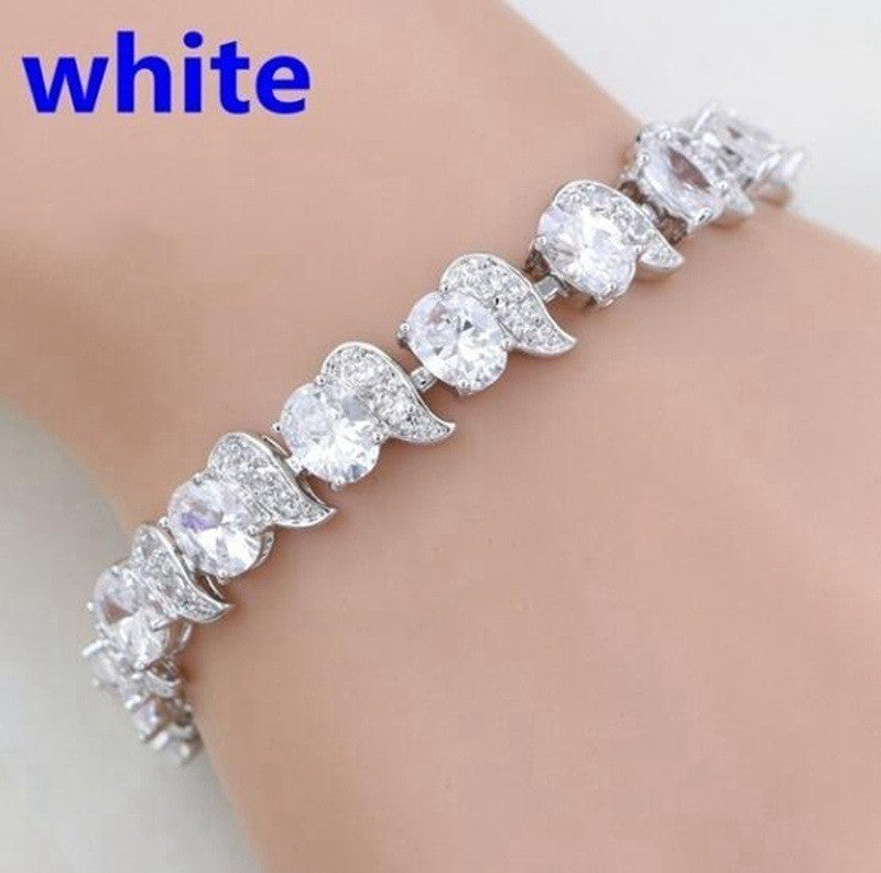 Meniscus Color Jewelry Zircon Seven Color Bracelet